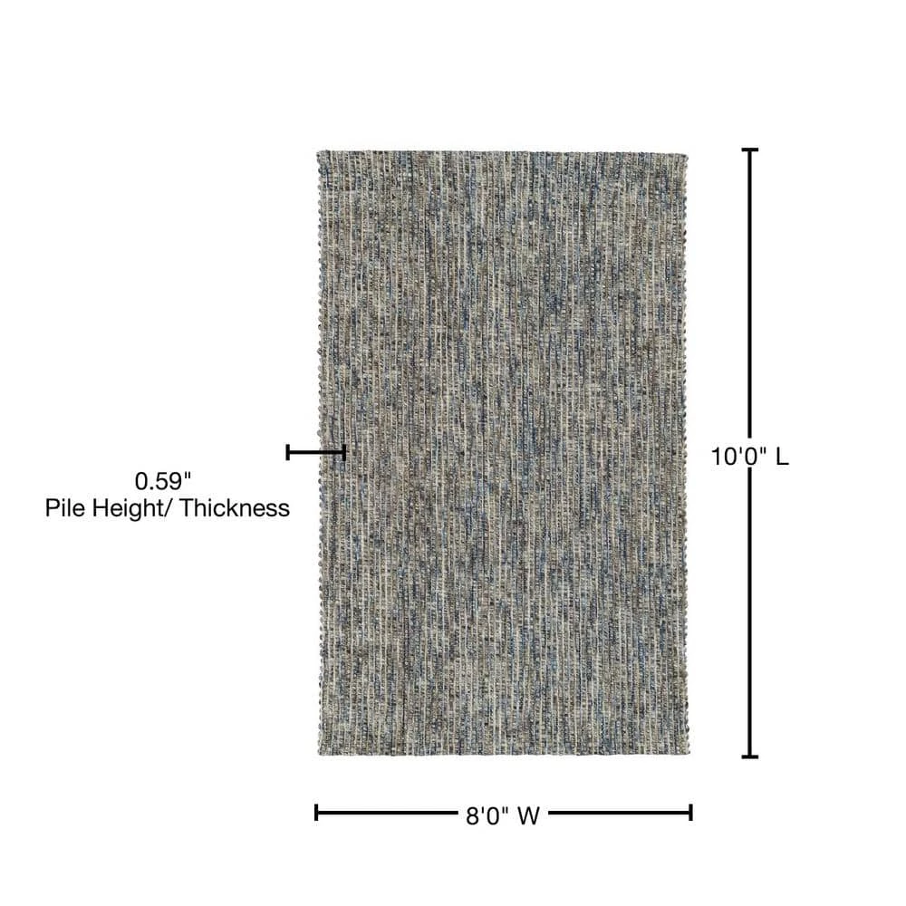 Sierra 1 Lakeview 8 ft. x 10 ft. Tonal Solid Wool Indoor Area Rug by Addison Rugs 12 Sierra 1 Lakeview 8 ft. x 10 ft. Tonal Solid Wool Indoor Area Rug by Addison Rugs - Image 10