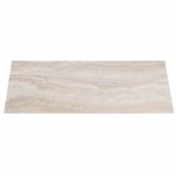 Light Grey 12 in. x 24 in. Travertine Peel and Stick Vinyl Tile Flooring (20 sq. ft. / case) by TrafficMaster -Addison Rugs Sales light grey travertine trafficmaster vinyl tile 221924u a0 1000