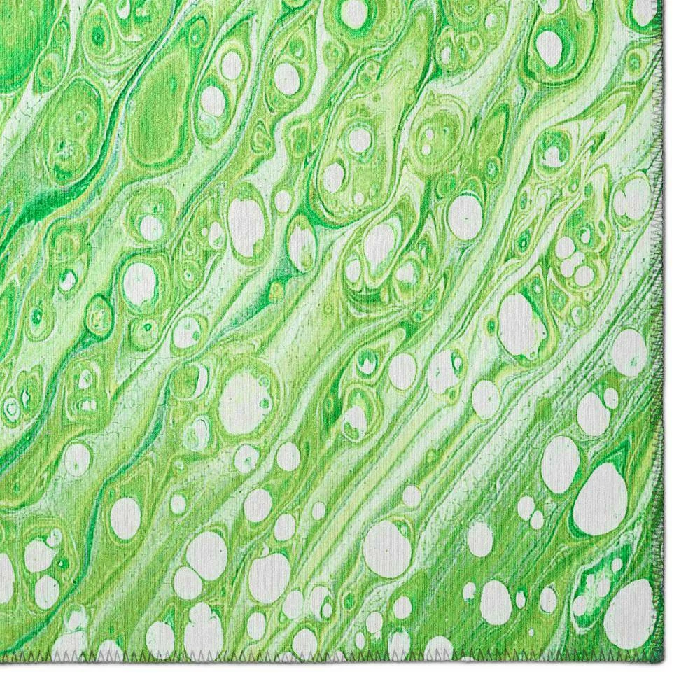 Copeland Lime 1 ft. 8 in. x 2 ft. 6 in. Abstract Accent Rug by Addison Rugs 6 Copeland Lime 1 ft. 8 in. x 2 ft. 6 in. Abstract Accent Rug by Addison Rugs - Image 4