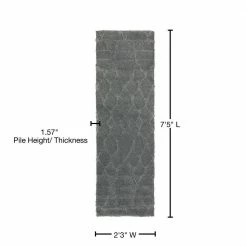 Concord 1 Metal 2 ft. 3 in. x 7 ft. 5 in. Runner Rug by Addison Rugs -Addison Rugs Sales metal addison rugs area rugs hdcd1me2x7 76 1000