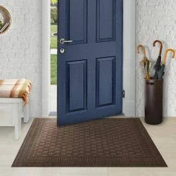 Embossed Mocha 3 ft. x 4 ft. Door Mat by TrafficMaster -Addison Rugs Sales mocha trafficmaster commercial floor mats mt1004437 31 1000