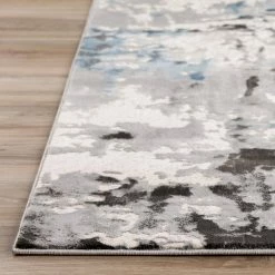Apollo Grey 2 ft.3 in. x 7 ft.5 in. Abstract Polypropylene Runner Rug by Addison Rugs -Addison Rugs Sales multi addison rugs area rugs hdap2mu2x7 44 1000