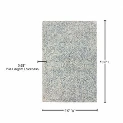 Evie 1 Navy 9 ft. x 13 ft. Area Rug by Addison Rugs -Addison Rugs Sales navy addison rugs area rugs hdev1na9x13 76 1000