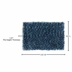 Flannery 1 Navy 2 ft. x 3 ft. Area Rug by Addison Rugs -Addison Rugs Sales navy addison rugs area rugs hdfl1na2x3 76 1000