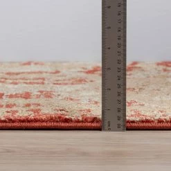 Provincial 4 Paprika 9 ft. 6 x 13 ft. 2 Distressed Persian Area Rug by Addison Rugs 21 Provincial 4 Paprika 9 ft. 6 x 13 ft. 2 Distressed Persian Area Rug by Addison Rugs -Addison Rugs Sales paprika addison rugs area rugs hdpc4pa10x13 1f 1000