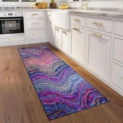 Copeland Passion 2 ft. 3 in. x 7 ft. 6 in. Abstract Runner Rug by Addison Rugs -Addison Rugs Sales passion addison rugs area rugs hdkc3ps2x8 31 1000