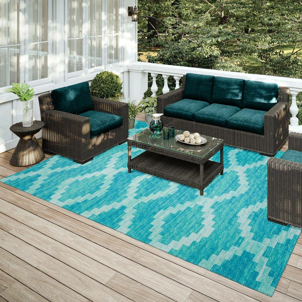Modena Poolside 3 ft. x 5 ft. Southwest Area Rug by Addison Rugs 7 Modena Poolside 3 ft. x 5 ft. Southwest Area Rug by Addison Rugs - Image 5