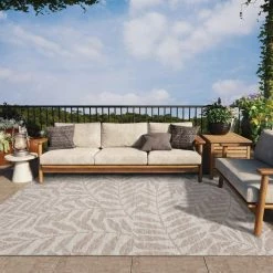 Modena Putty 9 ft. x 12 ft. Floral Area Rug by Addison Rugs -Addison Rugs Sales putty addison rugs area rugs hdmo5pu9x12 d4 1000