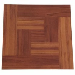 Red Oak Parquet 12 in. x 12 in. Peel and Stick Vinyl Tile Flooring (30 sq. ft. / case) by TrafficMaster -Addison Rugs Sales red oak parquet trafficmaster vinyl tile 65656 1d 1000