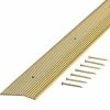 Satin Brass Fluted 72 in. x 2 in. Carpet Trim by TrafficMaster -Addison Rugs Sales satin brass trafficmaster carpet transition strips 18549 64 1000