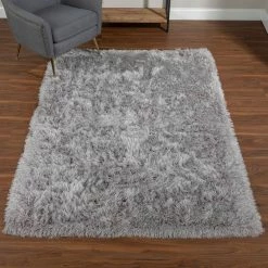 Sensation 1 Silver 9 ft. x 13 ft. Area Rug by Addison Rugs -Addison Rugs Sales silver addison rugs area rugs hdss1si9x13 31 1000