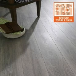 Silverton Oak 7-1/2 in W Water Resistant Laminate Wood Flooring (947.6 sq. ft./pallet) by TrafficMaster 11 Silverton Oak 7-1/2 in W Water Resistant Laminate Wood Flooring (947.6 sq. ft./pallet) by TrafficMaster -Addison Rugs Sales silverton oak trafficmaster laminate wood flooring tm5p 4f 1000