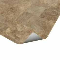 Pro Basic Refined Slate Neutral Stone Residential Vinyl Sheet Flooring 12ft. Wide x Cut to Length by TrafficMaster -Addison Rugs Sales slate neutral trafficmaster vinyl sheet flooring c9770406k536g14 fa 1000
