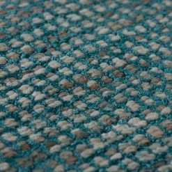 Dexter 1 Teal 2 ft. 3 in. x 7 ft. 6 in. Tonal Solid Wool and Viscose Indoor Area Rug Runner by Addison Rugs -Addison Rugs Sales teal addison rugs area rugs hddx1te2x8 fa 1000