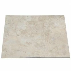 Travertine 12 in. x 12 in. Peel and Stick Vinyl Tile (30 sq. ft. / case) by TrafficMaster -Addison Rugs Sales travertine beige trafficmaster vinyl tile ss2380 66 1000