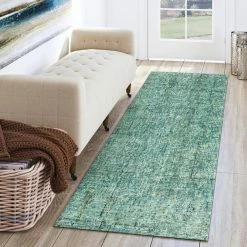 Zen 5 Turquoise 2 ft. 3 in. x 7 ft. 6 in. Runner Rug by Addison Rugs 19 Zen 5 Turquoise 2 ft. 3 in. x 7 ft. 6 in. Runner Rug by Addison Rugs -Addison Rugs Sales turquoise addison rugs area rugs hdze5tu2x8 31 1000