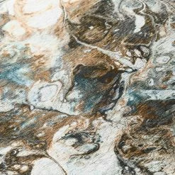 Copeland Volcano 8 ft. x 8 ft. Round Abstract Area Rug by Addison Rugs -Addison Rugs Sales volcano addison rugs area rugs hdkc11vl8ro 4f 1000