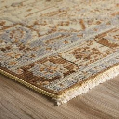 Freya 1 Walnut 7 ft. 6 in. x 9 ft. 8 in. Vintage Medallion Indoor Area Rug by Addison Rugs -Addison Rugs Sales walnut addison rugs area rugs hdfr1wa8x10 4f 1000