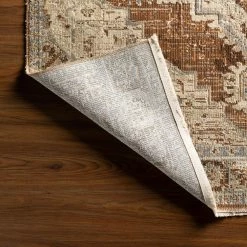 Freya 1 Walnut 7 ft. 6 in. x 9 ft. 8 in. Vintage Medallion Indoor Area Rug by Addison Rugs -Addison Rugs Sales walnut addison rugs area rugs hdfr1wa8x10 66 1000