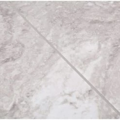 Groutable 18 in. x 18 in. White and Grey Travertine Peel and Stick Vinyl Tile (36 sq. ft. / case) by TrafficMaster 15 Groutable 18 in. x 18 in. White and Grey Travertine Peel and Stick Vinyl Tile (36 sq. ft. / case) by TrafficMaster -Addison Rugs Sales white and grey travertine trafficmaster vinyl tile a8006821 77 1000
