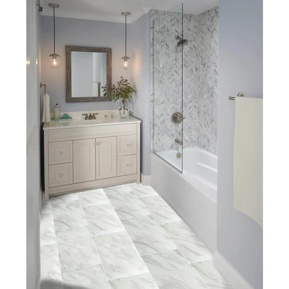 Strata 12 in. x 24 in. Matte Ceramic Stone Look Floor and Wall Tile (16 sq. ft./Case) by TrafficMaster 5 Strata 12 in. x 24 in. Matte Ceramic Stone Look Floor and Wall Tile (16 sq. ft./Case) by TrafficMaster - Image 3