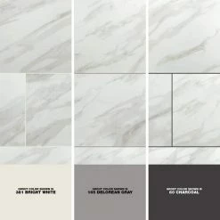 Strata 12 in. x 24 in. Matte Ceramic Stone Look Floor and Wall Tile (16 sq. ft./Case) by TrafficMaster 17 Strata 12 in. x 24 in. Matte Ceramic Stone Look Floor and Wall Tile (16 sq. ft./Case) by TrafficMaster -Addison Rugs Sales white trafficmaster ceramic tile nhdstr1224 a0 1000