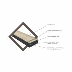 Winding Brook 5.98 in. W Rigid Core Click Lock Luxury Vinyl Plank Flooring (23.95 sq. ft./case) by TrafficMaster -Addison Rugs Sales winding brook trafficmaster vinyl plank flooring vtrhdwinbro6x36 1f 1000